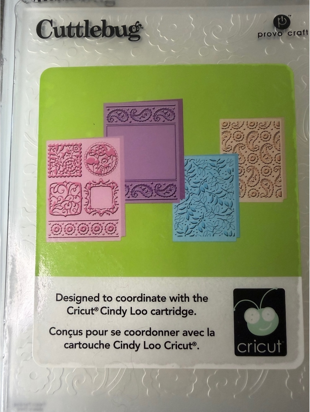 Cuttlebug Cindy Loo Embossing Folder Set - Picture 4 of 6